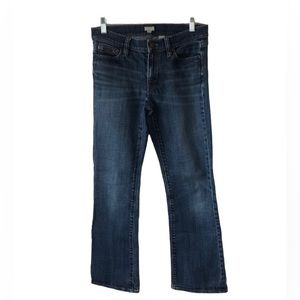 J CREW Factory Washed Boot Cut Jeans